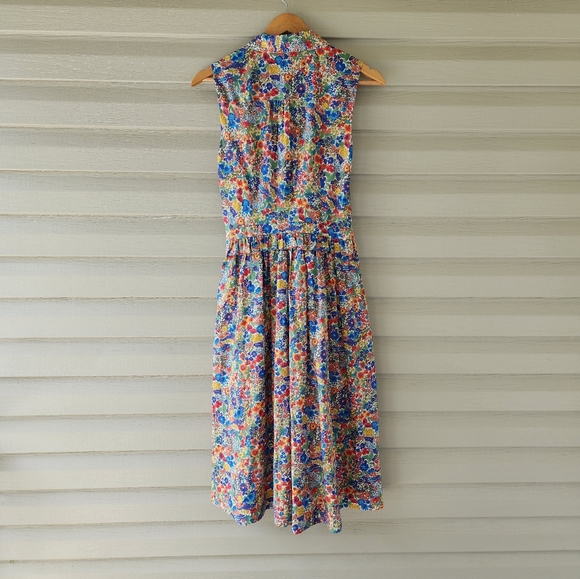 J. Crew Liberty Margaret Annie print shirt dress - Picture 14 of 15